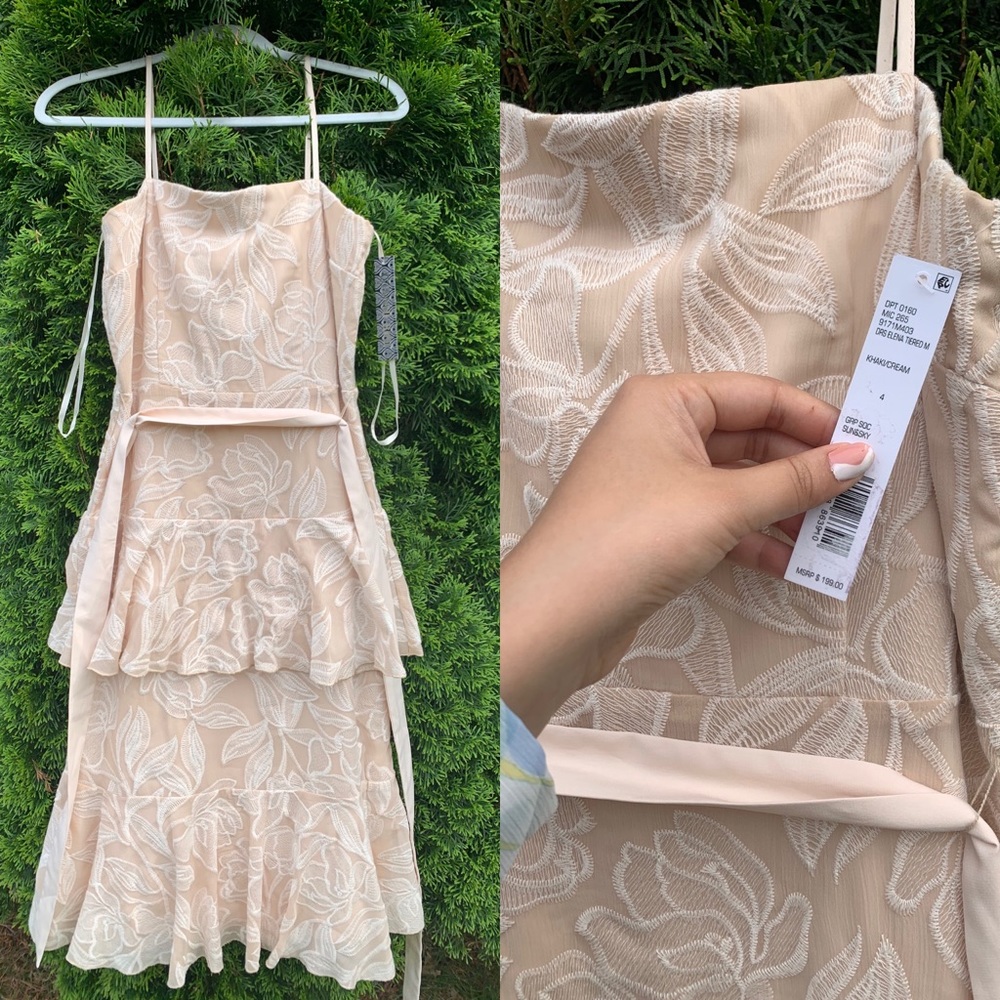 Cream dress